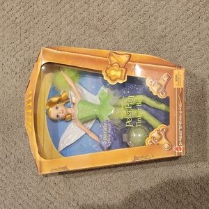 VINTAGE Peter Pan Tinker Bell Barbie doll in original packaging